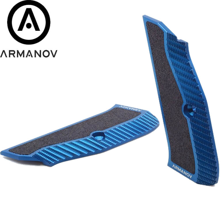 CZ 75B & SP-01, CZ TS 2, CZ Shadow 2 plaquettes de poignée alu | Armanov