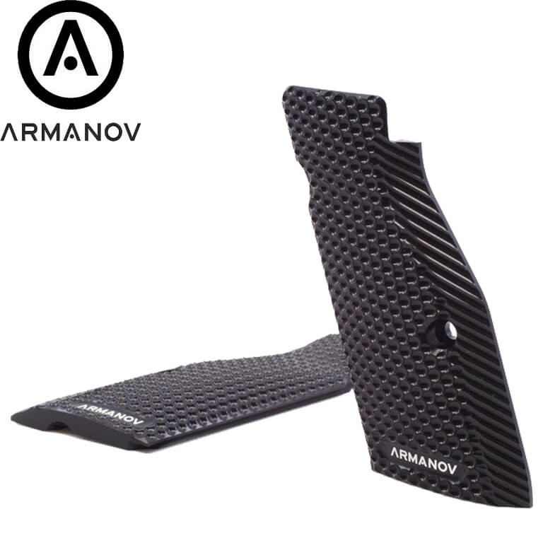 CZ 75B & SP-01, CZ TS 2, CZ Shadow 2 grips alu courts ergo Armanov