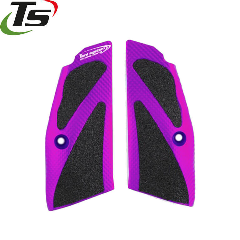 CZ 75B & SP-01, CZ TS 2, CZ Shadow 2 plaquettes de crosse courtes alu TS 3D