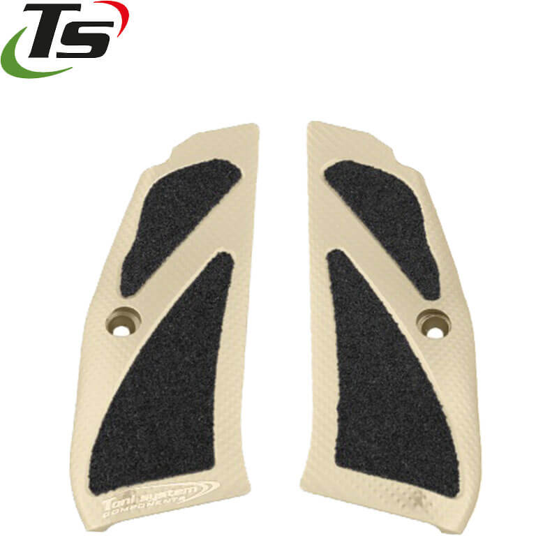 CZ 75B & SP-01, CZ TS 2, CZ Shadow 2 plaquettes de poignée alu 3D