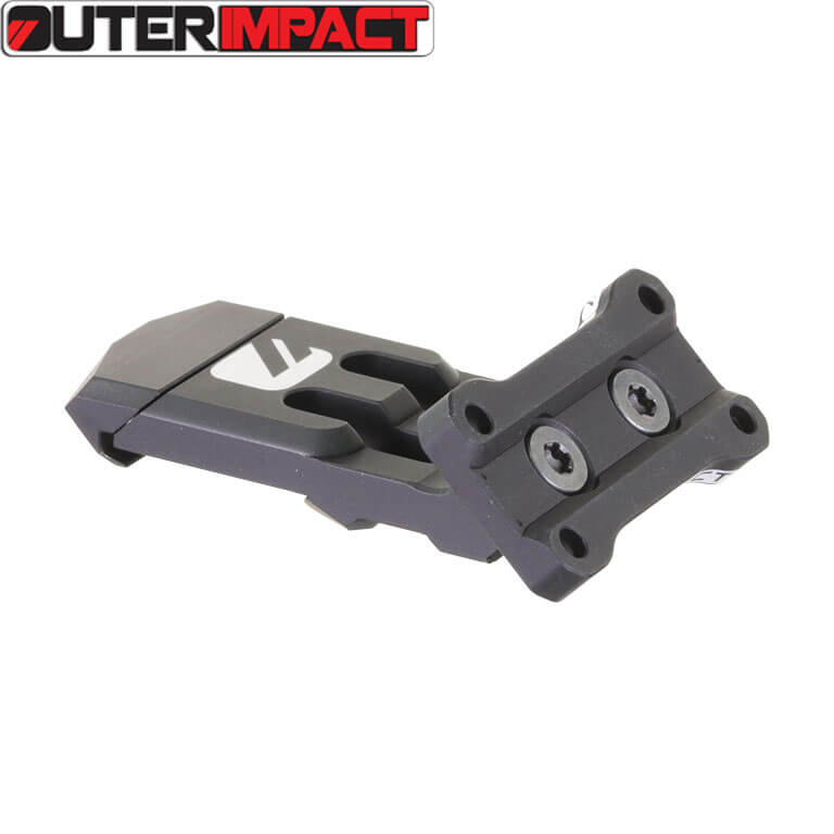 CZ Scorpion, CZ Bren 2 montage point rouge déporté 45° | MRO empreinte