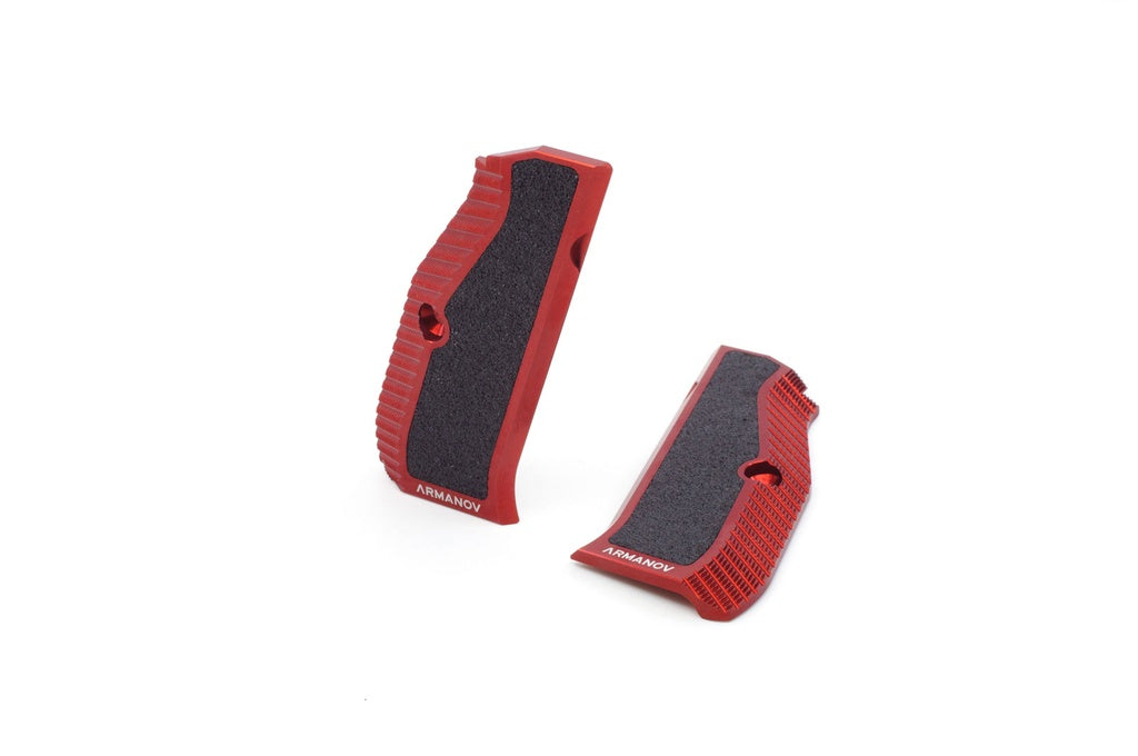 CZ 75B & SP-01, CZ TS 2, CZ Shadow 2 plaquettes de poignée alu | Armanov