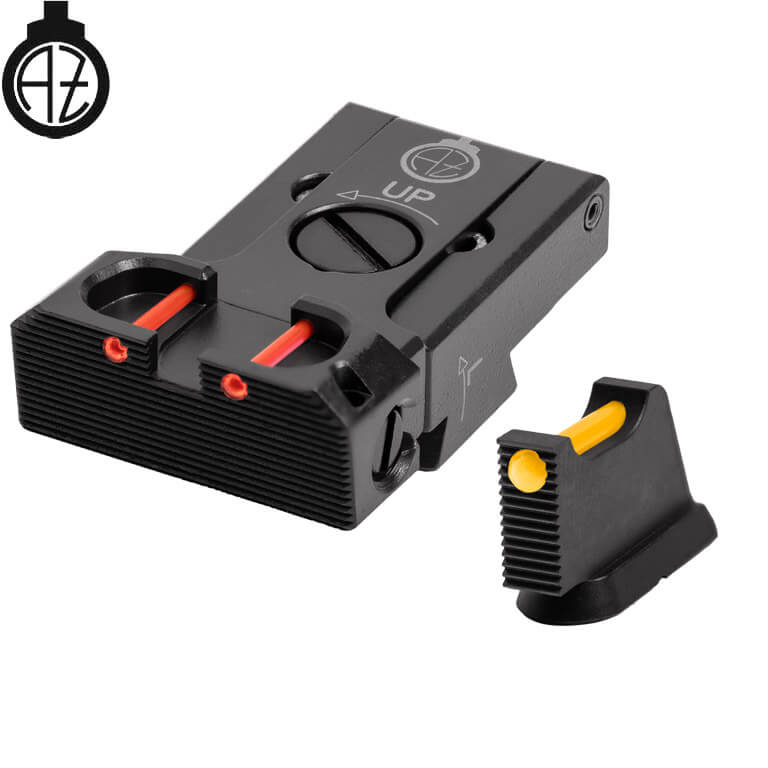 CZ 75B, CZ P-01, CZ 75 SP-01 organes de visée réglables | fibre optique B