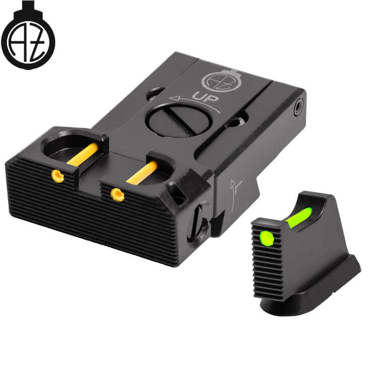 CZ 75B, CZ P-01, CZ 75 SP-01 organes de visée réglables | fibre optique B