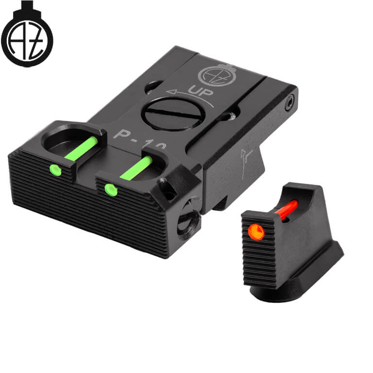 CZ P-10 organes de visée réglables | fibre optique B