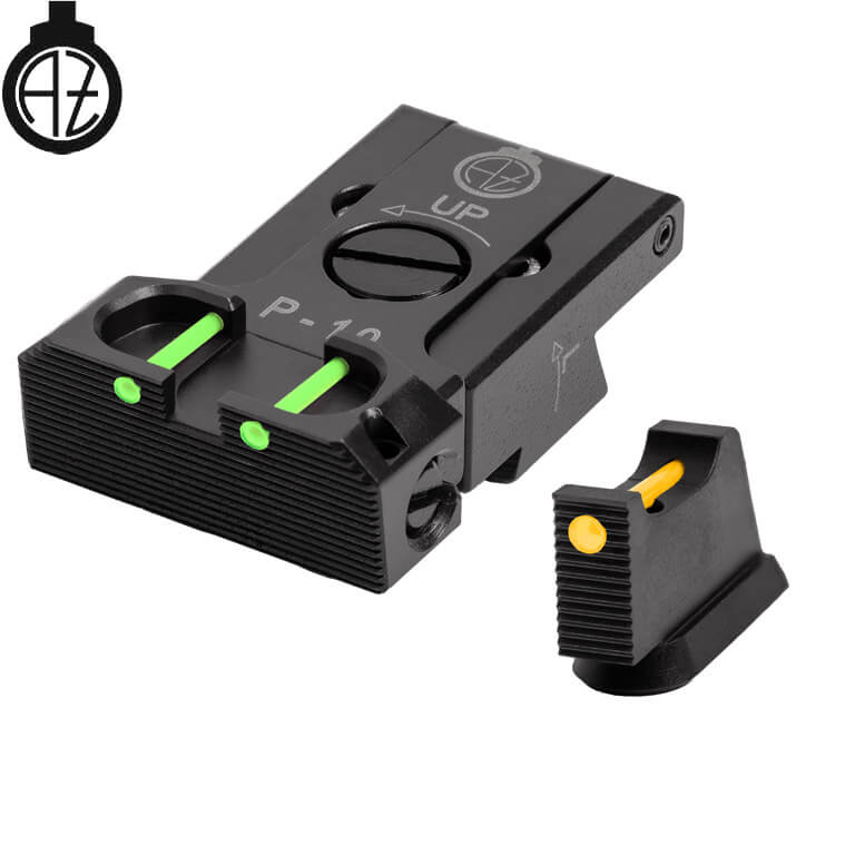 CZ P-10 organes de visée réglables | fibre optique B