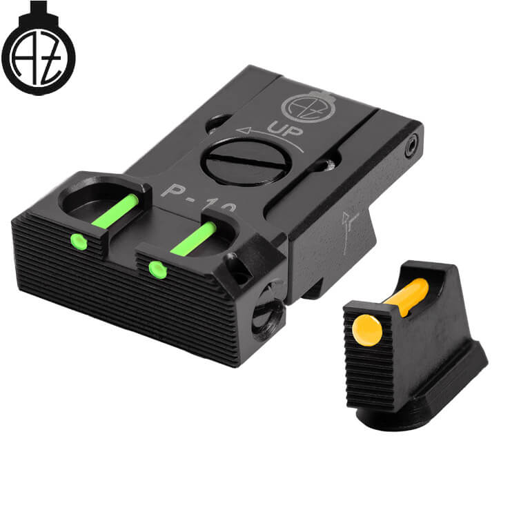 CZ P-10 organes de visée réglables | fibre optique B