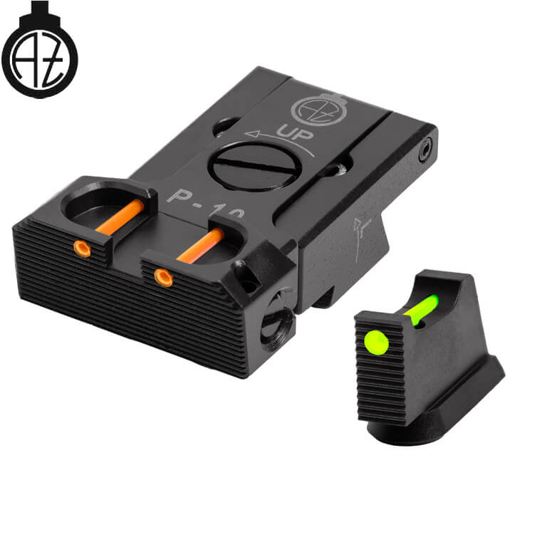 CZ P-10 organes de visée réglables | fibre optique B