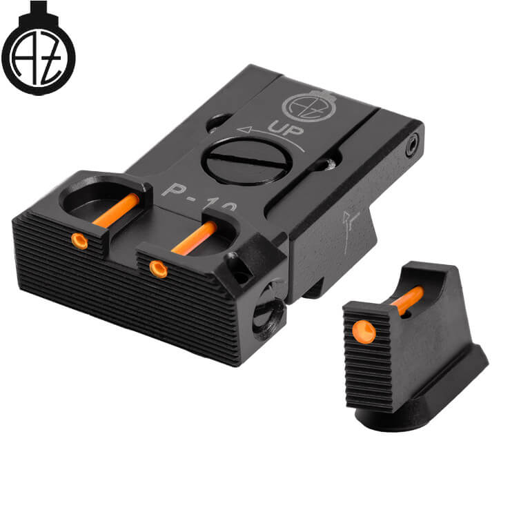 CZ P-10 organes de visée réglables | fibre optique B