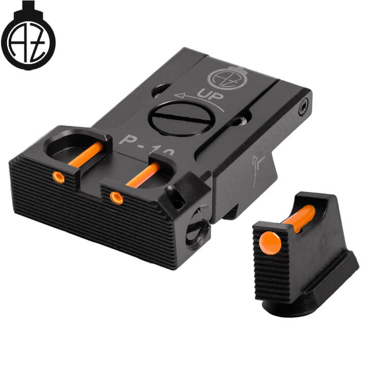CZ P-10 organes de visée réglables | fibre optique B