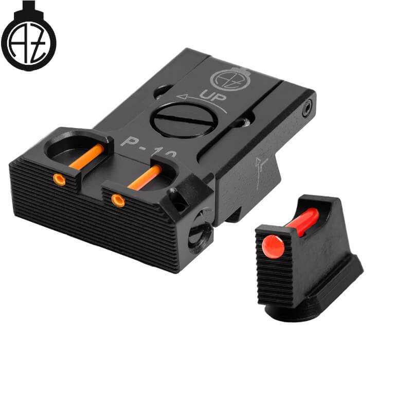 CZ P-10 organes de visée réglables | fibre optique B