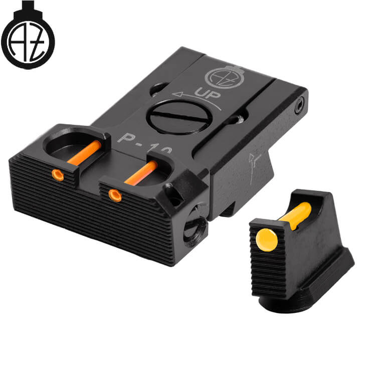 CZ P-10 organes de visée réglables | fibre optique B