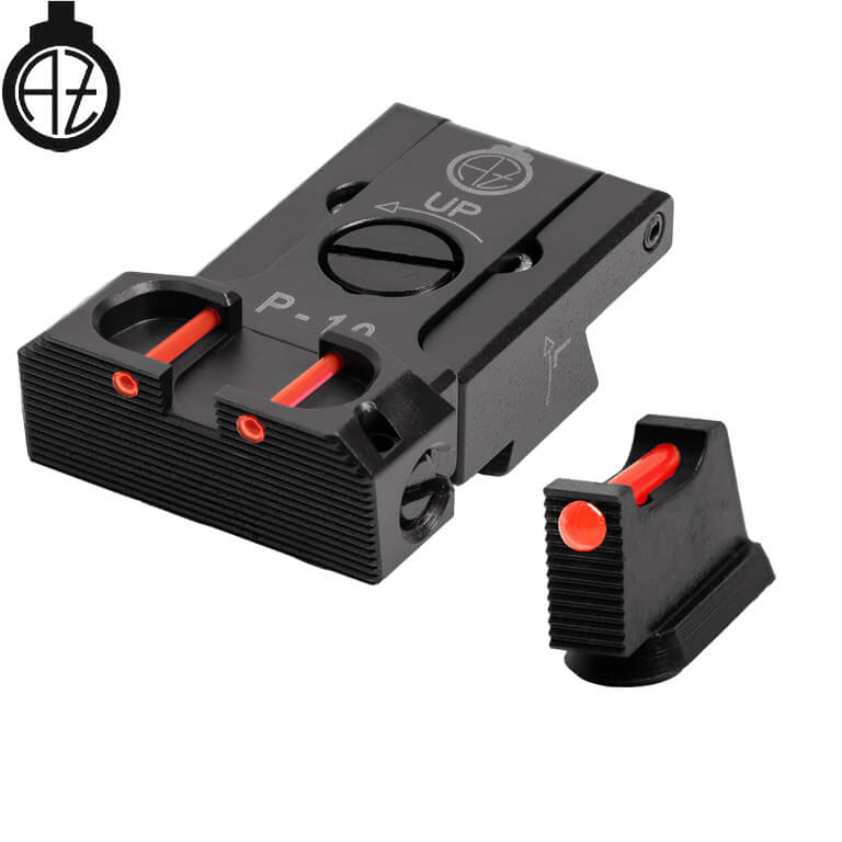 CZ P-10 organes de visée réglables | fibre optique B