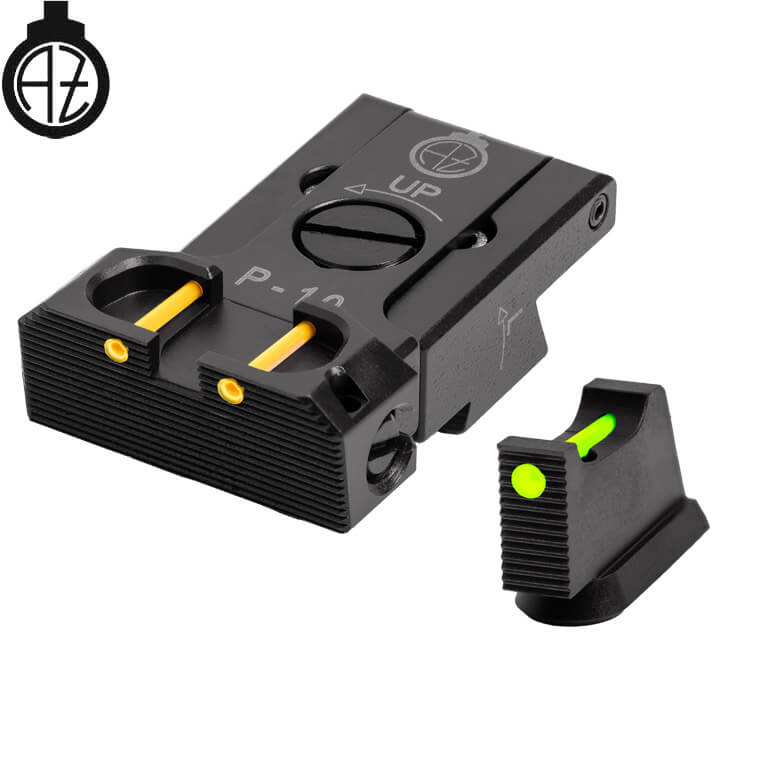 CZ P-10 organes de visée réglables | fibre optique B