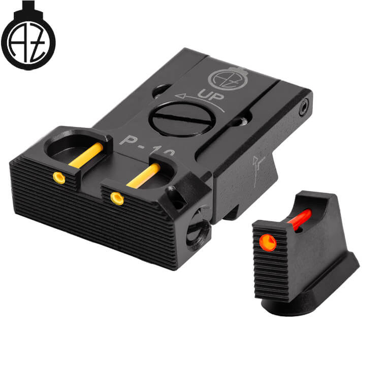 CZ P-10 organes de visée réglables | fibre optique B