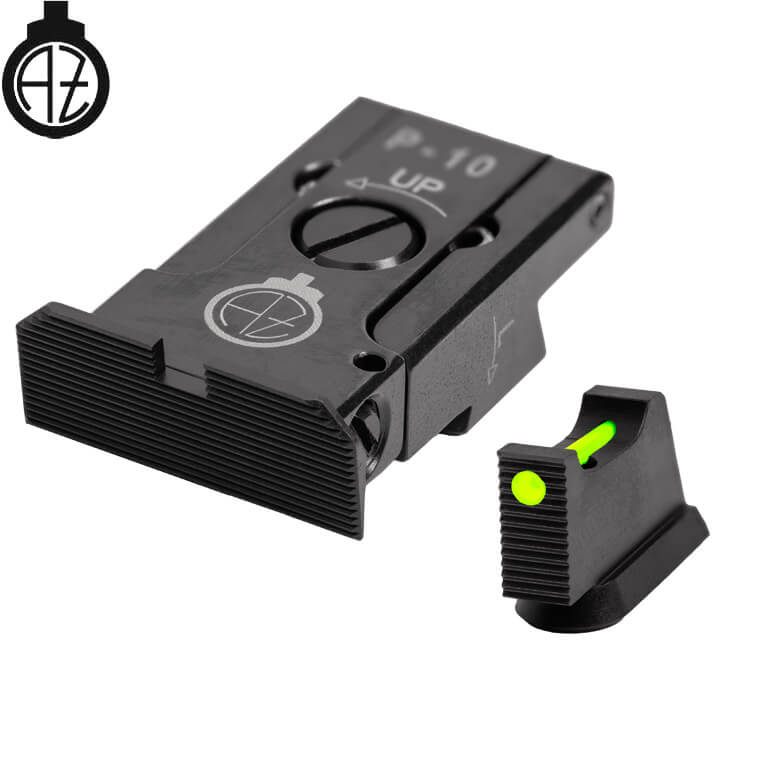 CZ P-10 organes de visée réglables | fibre optique A