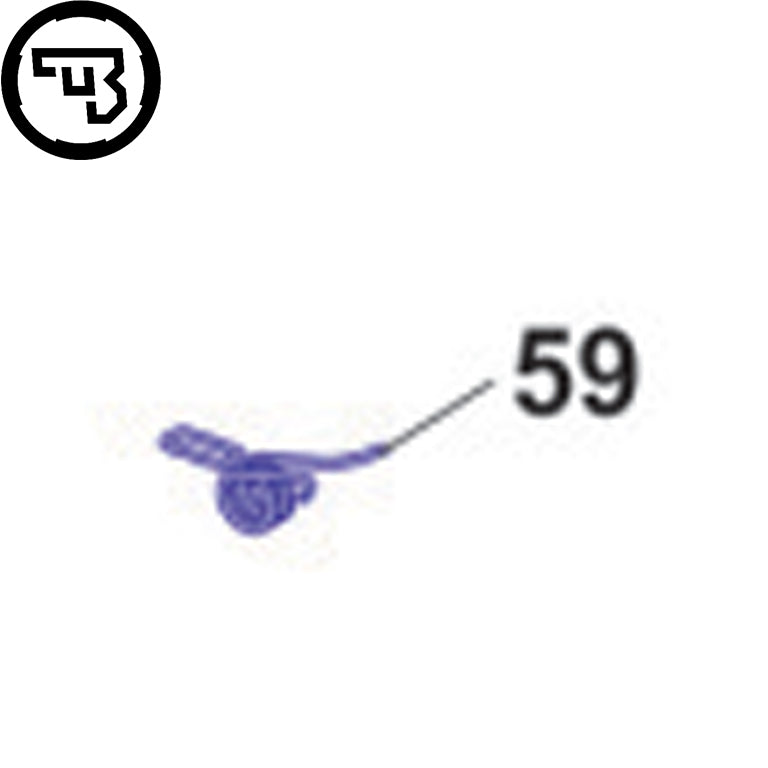 CZ 457 ressort de barre de détente | pièce n°59