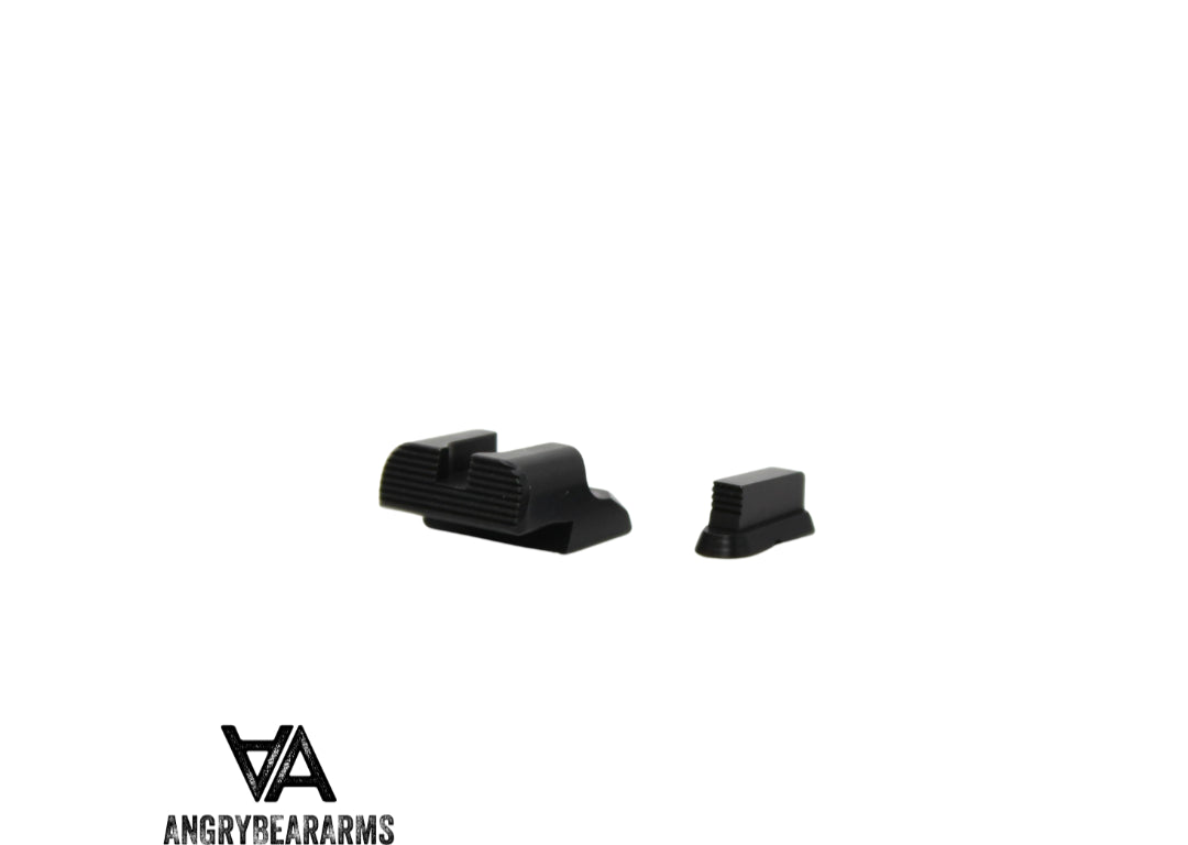 CZ 75B, CZ P-01, CZ 75 SP-01 organes de visée | rainuré