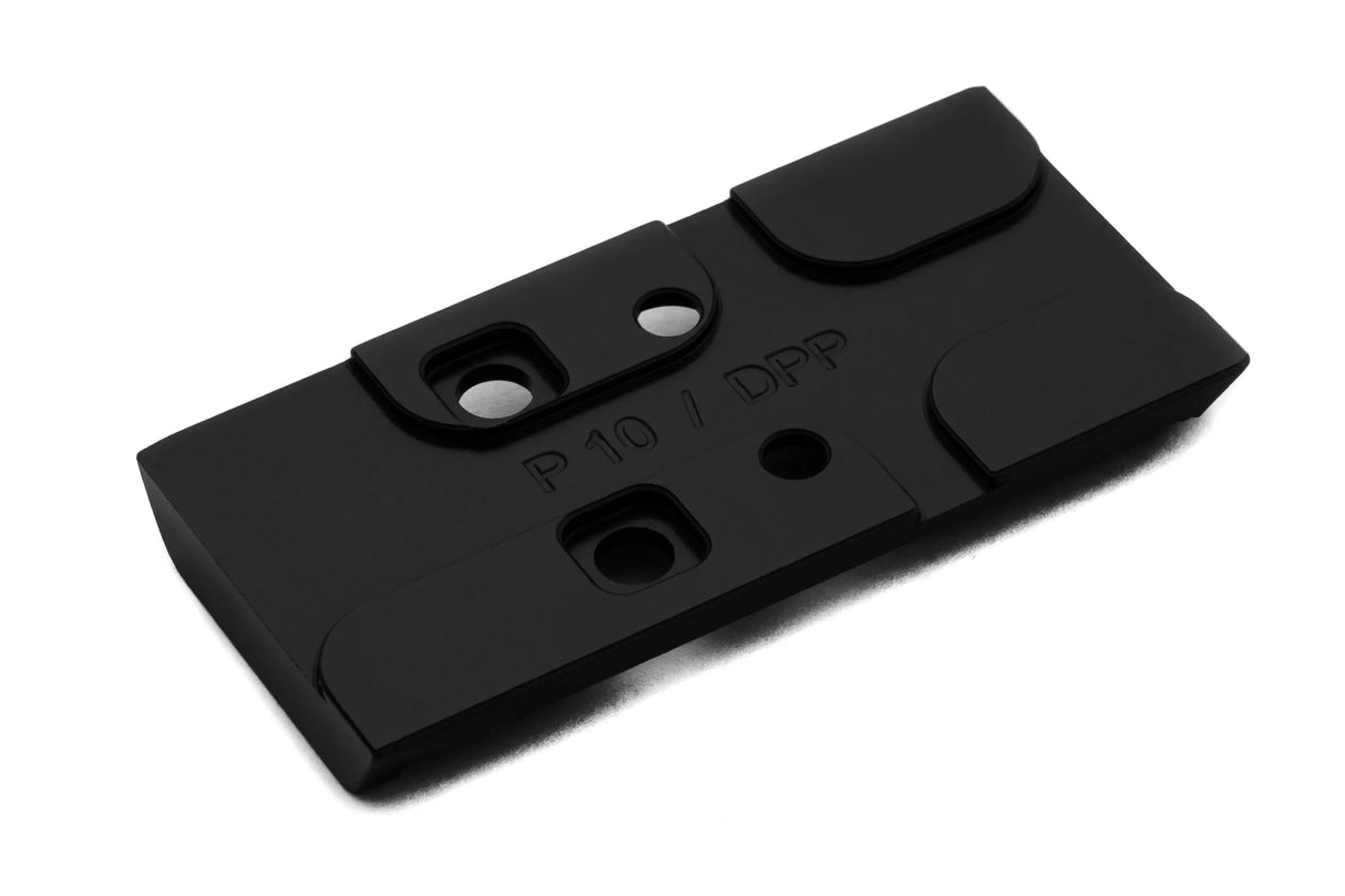 CZ P-10 OR plaque adaptatrice | Leupold DPP empreinte