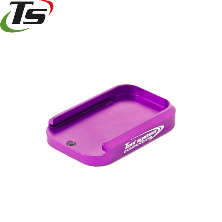 CZ Shadow 2, CZ 75B, CZ P-01, CZ 75 SP-01 talon de chargeur alu TS | +0,5 coup