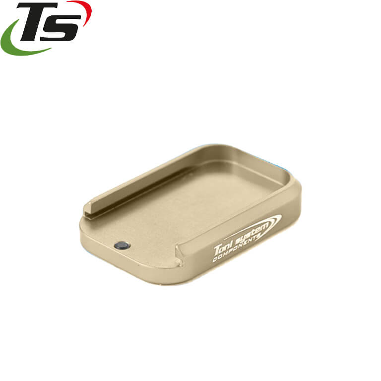 CZ Shadow 2, CZ 75B, CZ P-01, CZ 75 SP-01 talon de chargeur alu TS | +0,5 coup