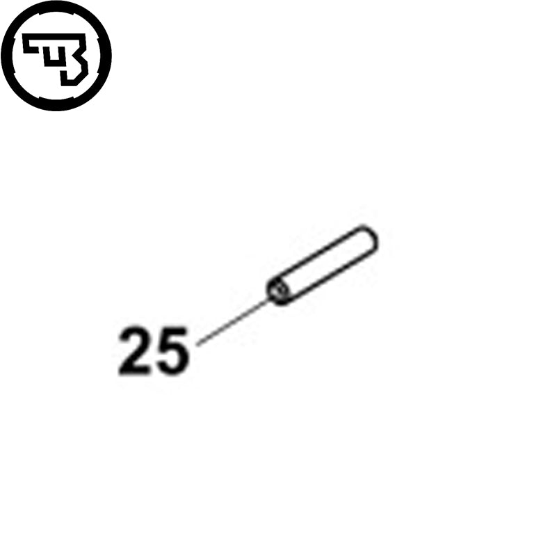 CZ Shadow 2, CZ 75B, CZ 75 SP-01 Shadow axe de frein de chargeur | pièce n°25