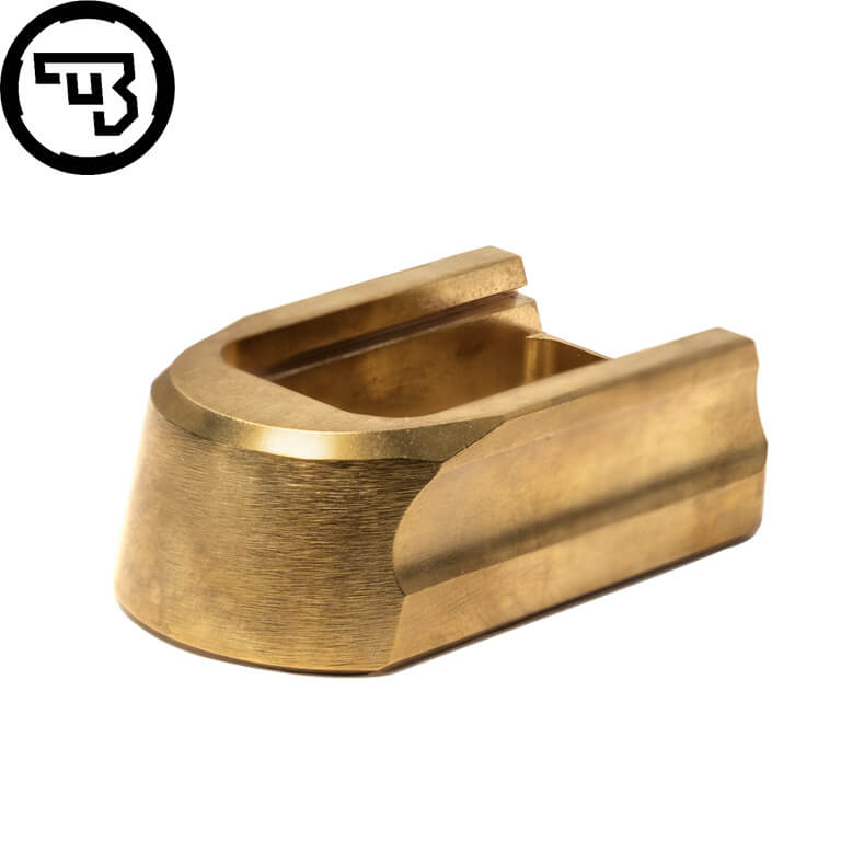 CZ Shadow 2, CZ 75B, CZ P-01, CZ 75 SP-01 talon de chargeur CZ en laiton | +2 coups