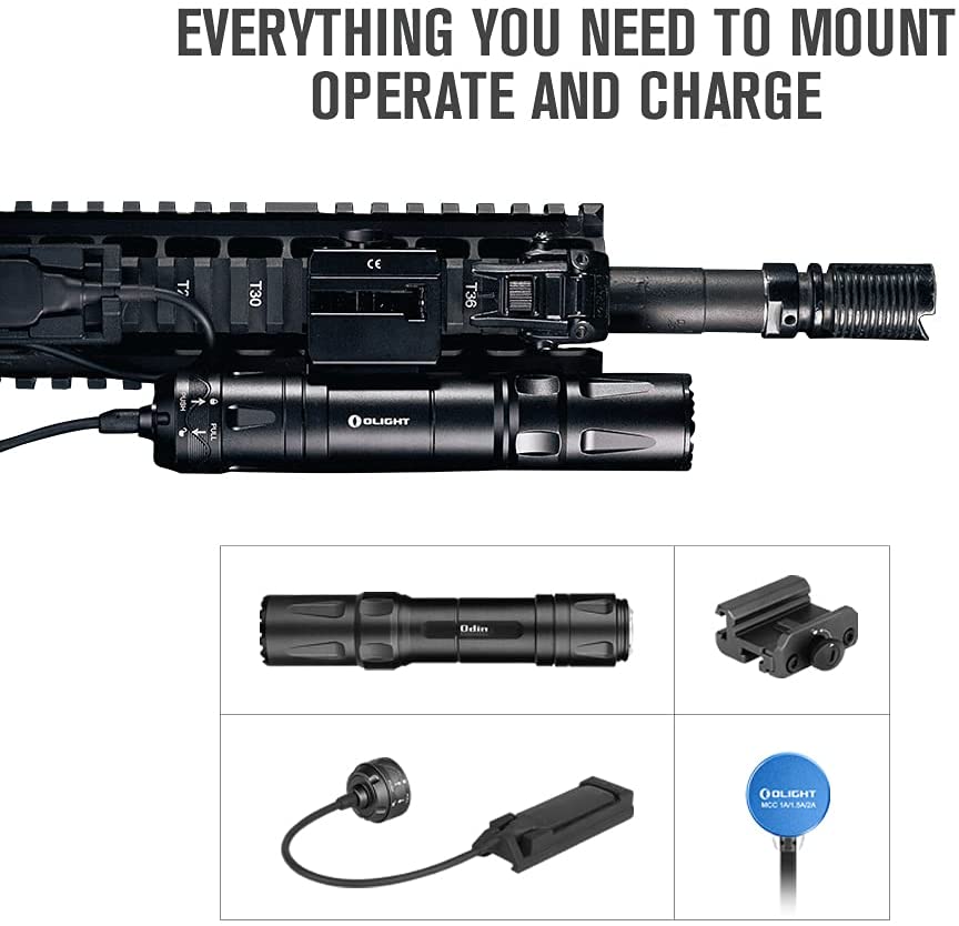 Olight Odin | lampe pour fusil | 2.000 lm
