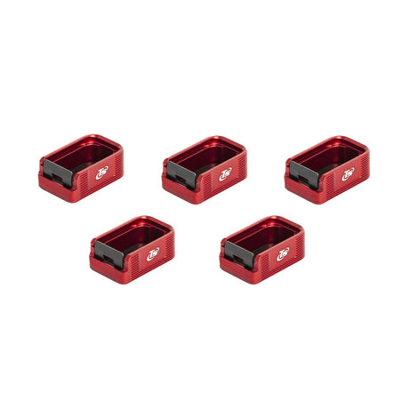 CZ Shadow 2, CZ 75 & SP-01 talons de chargeur alu TS - lot de 5 pcs | +2 cartouches