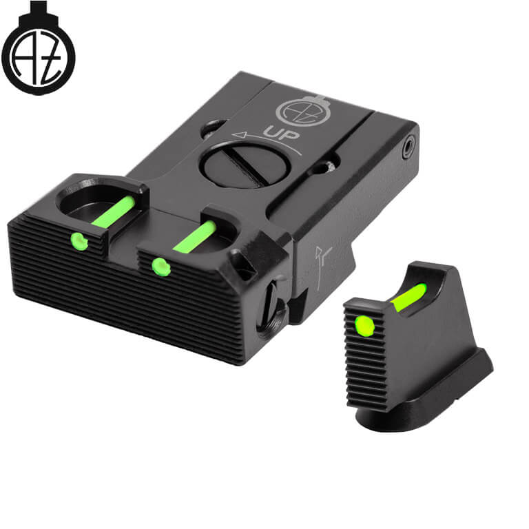 CZ 75B, CZ P-01, CZ 75 SP-01 organes de visée réglables | fibre optique B 