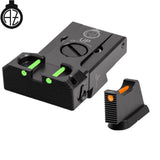 CZ 75B, CZ P-01, CZ 75 SP-01 organes de visée réglables | fibre optique B 