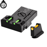 CZ 75B, CZ P-01, CZ 75 SP-01 organes de visée réglables | fibre optique B 