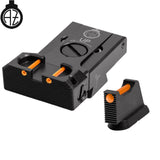 CZ 75B, CZ P-01, CZ 75 SP-01 organes de visée réglables | fibre optique B 