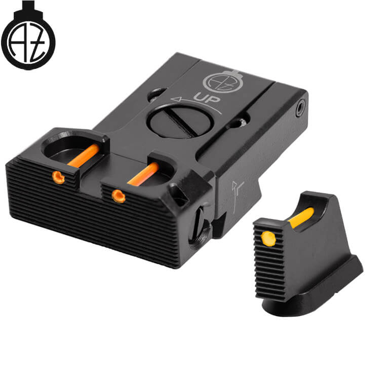CZ 75B, CZ P-01, CZ 75 SP-01 organes de visée réglables | fibre optique B 