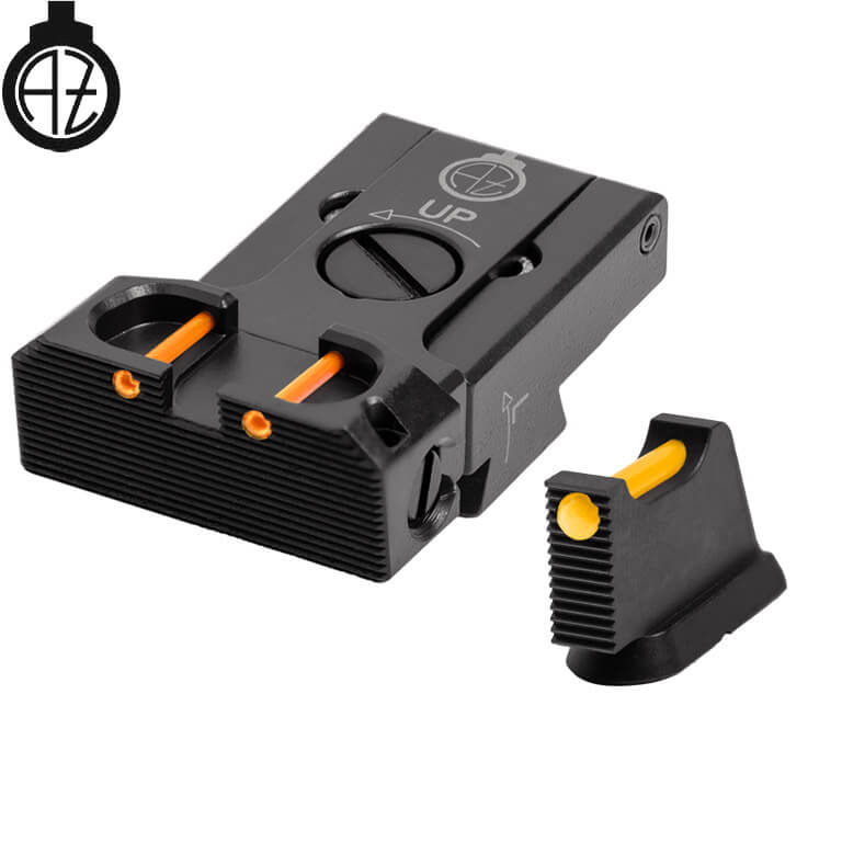 CZ 75B, CZ P-01, CZ 75 SP-01 organes de visée réglables | fibre optique B 