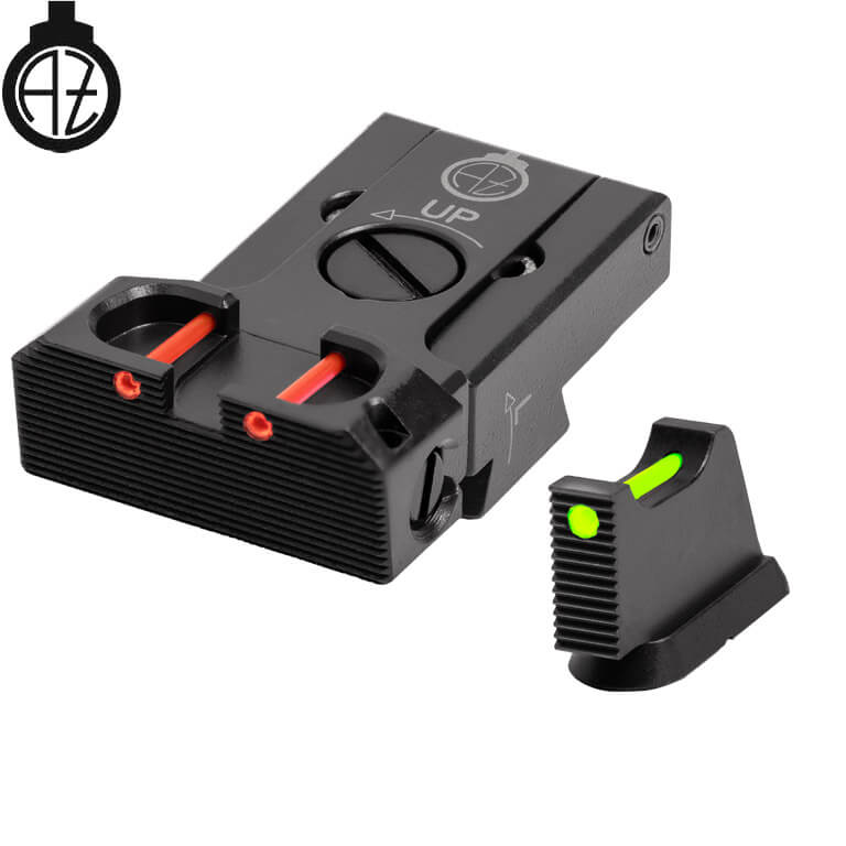 CZ 75B, CZ P-01, CZ 75 SP-01 organes de visée réglables | fibre optique B 