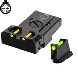 CZ 75B, CZ P-01, CZ 75 SP-01 organes de visée réglables | fibre optique B 