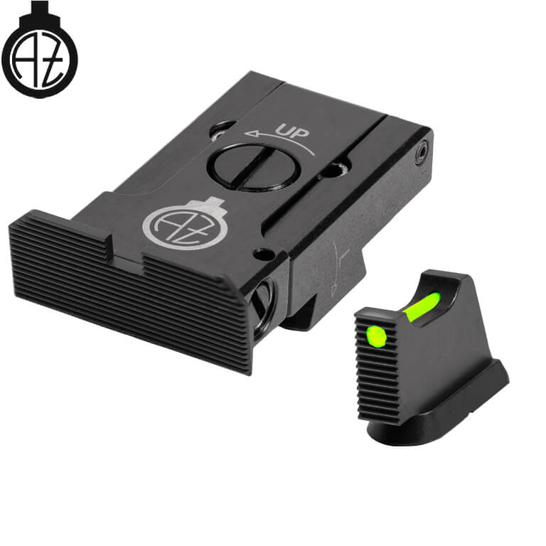 CZ 75B, CZ P-01, CZ 75 SP-01 organes de visée réglables | fibre optique A 