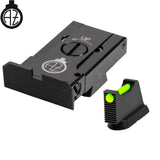 CZ 75B, CZ P-01, CZ 75 SP-01 organes de visée réglables | fibre optique A 
