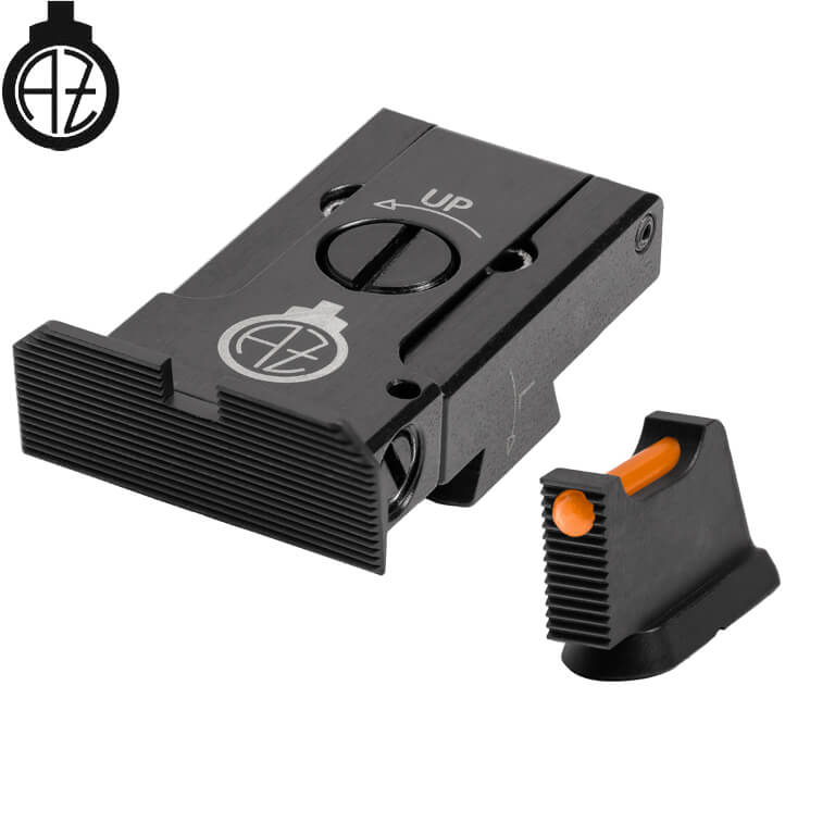 CZ 75B, CZ P-01, CZ 75 SP-01 organes de visée réglables | fibre optique A 