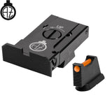CZ 75B, CZ P-01, CZ 75 SP-01 organes de visée réglables | fibre optique A 