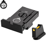 CZ 75B, CZ P-01, CZ 75 SP-01 organes de visée réglables | fibre optique A 