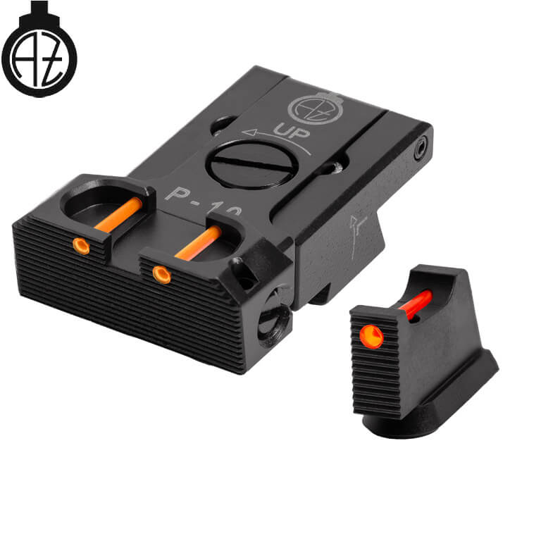 CZ P-10 organes de visée réglables | fibre optique B 