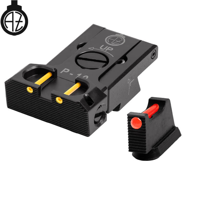 CZ P-10 organes de visée réglables | fibre optique B 
