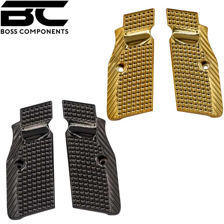 CZ 75B & SP-01, CZ TS 2, CZ Shadow 2 laiton plaquettes | Palm Swell