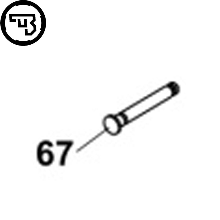 CZ Bren 2 axe de démontage | pièce n°67