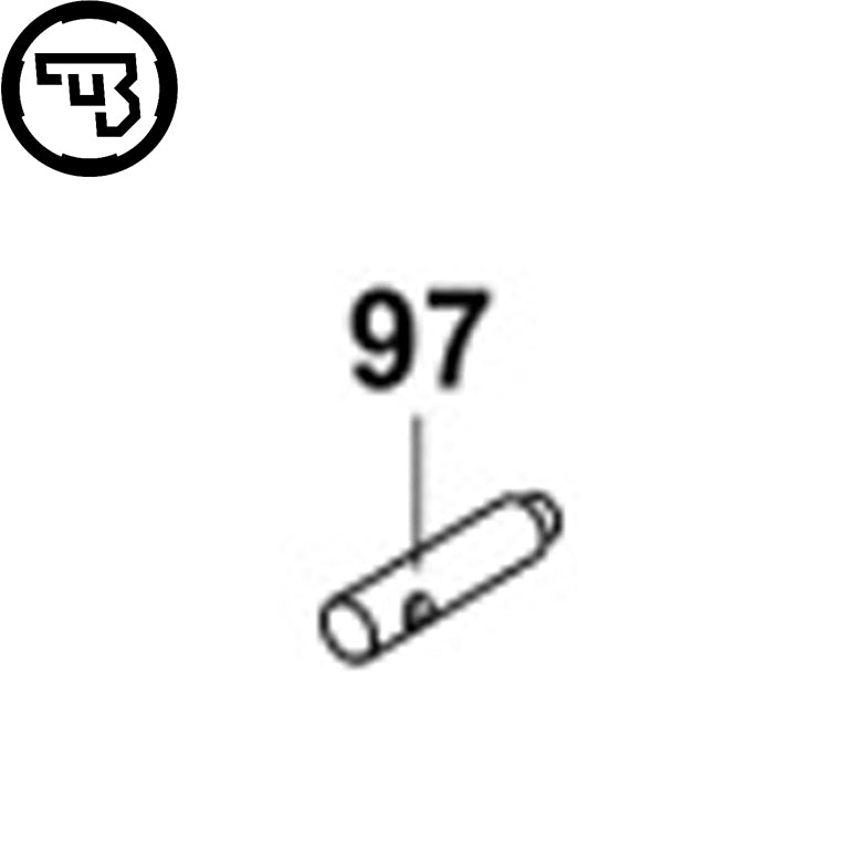 CZ Bren 2 axe de levier de sélection du mode de tir | pièce n°97