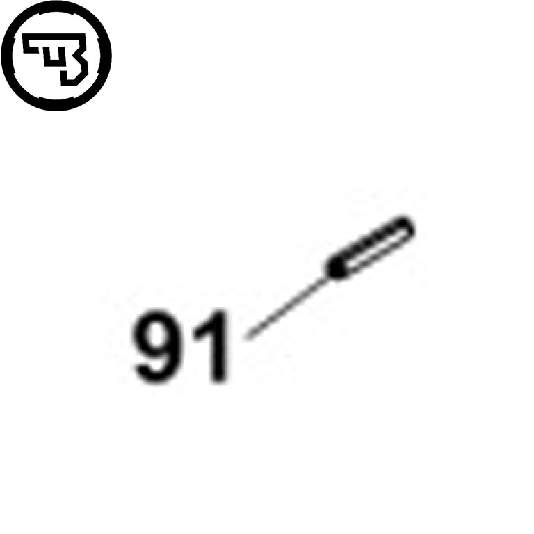 CZ Bren 2 axe de guide du ressort principal | pièce n°91