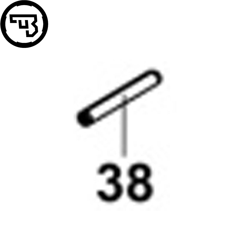 CZ Bren 2 axe de base de crosse | pièce n°38