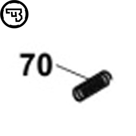 CZ Bren 2 ressort du verrou de chargeur | pièce n°70